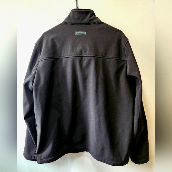 Tommy Hilfiger Men's Active Soft Shell Jacket, Size L, Black - Picture 2 of 16